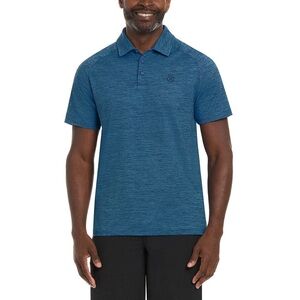 Hurley Men’s Ultra Soft Stretch Moisture Wick Performance Blue Golf Shirt XXL